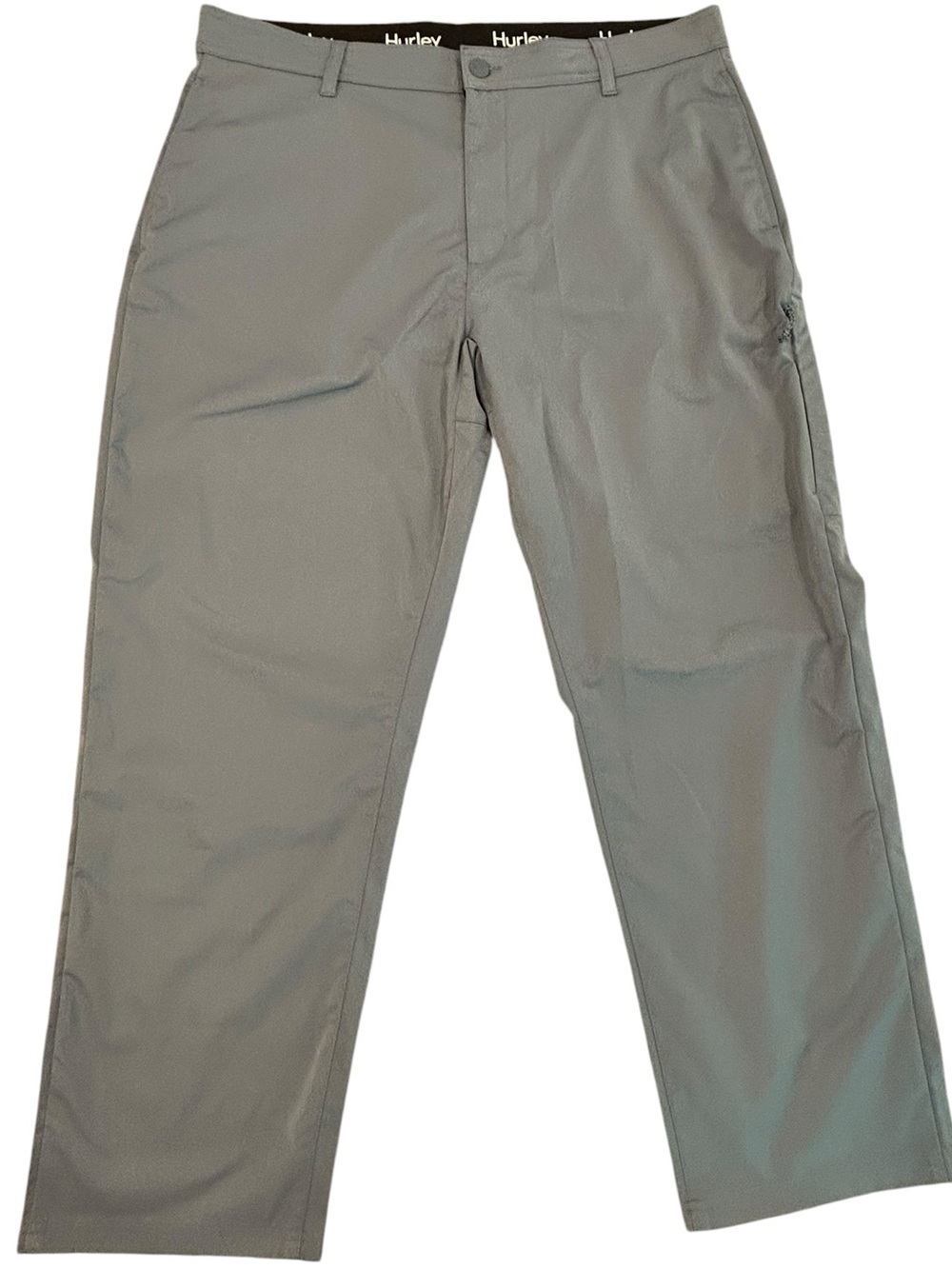 Hurley Jet Set Tech Pant Men’s Steel Blue Performance Travel Casual Chinos 40x30
